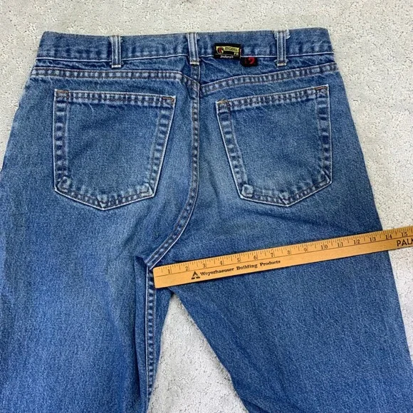Big Bill FR Indura Jeans Mens 34x31 Blue Denim Workwear Flame Resistant HRC 2 - Picture 15 of 16
